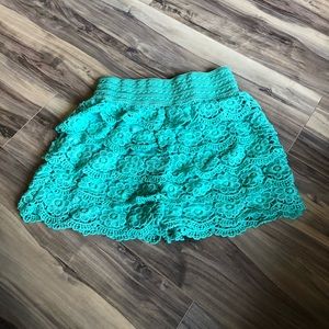 Lace shorts